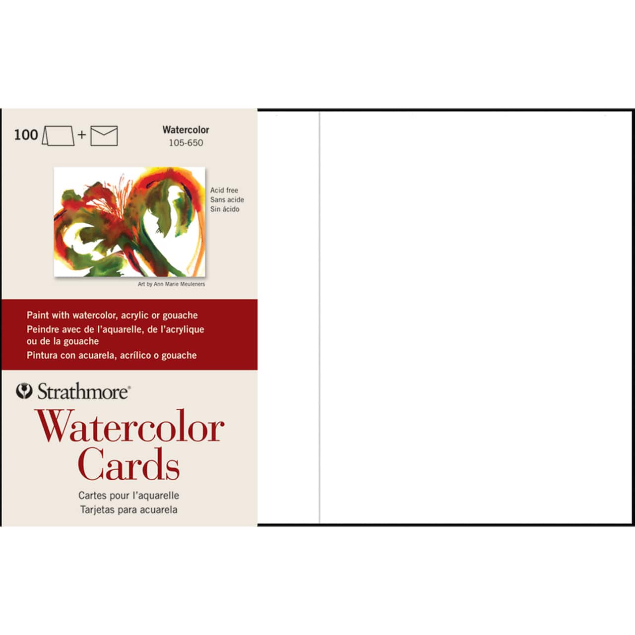 Strathmore® Watercolor Cards & Envelopes, 5" x 7"